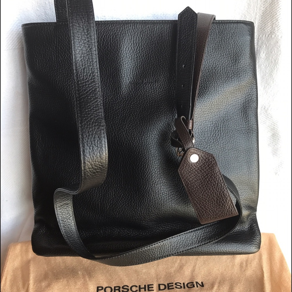 NWOT Porsche Design two tone shoulder bag